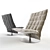 Swivel K Chair: Stylish Woodnotes Seating 3D model small image 1