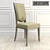 Modern Classic Dining Chair 3D model small image 1