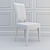 Modern Classic Dining Chair 3D model small image 2