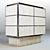 Title: Crystal Dreams Gypsum Cabinet 3D model small image 1