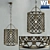 Bronze Cell Hanging Lamps 3D model small image 1