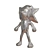 Sonic Sculpture: Decorate with 11730 Polygon Animals 3D model small image 2