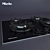 Miele Gas Hob: Stylish and Efficient 3D model small image 2