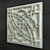 Exquisite Arabic Carving Ornament 3D model small image 2