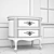 Elegant Rivoli Oval Nightstand 3D model small image 2