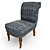 Marrakesh Chair: Timeless Elegance 3D model small image 2