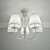 Elegant Alfa Irma Chandelier 3D model small image 2