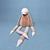 Lazy Sloth Plush Toy 3D model small image 2