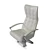 Luxurious JORI Square Chair 3D model small image 1