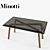 Elegant Minotti Kirk Coffee Table 3D model small image 2