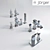 Jorger Turn: Elegant Faucet Collection! 3D model small image 1
