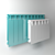 Customizable Aluminum Sectional Radiator 3D model small image 1