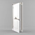 Elegant K-77GB Model Door 3D model small image 3