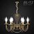 Blitz 1730-46 Vintage Chandelier 3D model small image 3