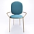 Stay Dining Armchair: Modern and Stylish 3D model small image 1
