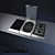 GAGGENAU Induction Hobs: Sleek, Efficient, and Durable 3D model small image 1
