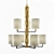 Flaire Chandelier - 9 Light Pendant 3D model small image 1