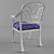 Elegant San Marino Chair 3D model small image 2