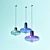 Glass Ceiling Spin Light 3D model small image 2