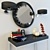 Minhou Mirror Set: Luxurious Reflection for Your Home 3D model small image 2