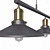 Modern Cone Pendant Chandelier: Balance Line 3 3D model small image 3