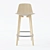 Lottus Wood Chair: Elegant Design, Superior Quality 3D model small image 2