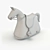 Playful Ride: Magis Kids Rocky Horse 3D model small image 2