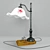 West Milan Table Lamp - Continental Style 3D model small image 2