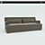 Elegant YORK Sofa by Manuel Larraga 3D model small image 1