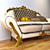 Minimalist Inspired Sofa 3D model small image 2