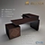 Elegant Boston Table 3D model small image 1