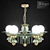 Mitra Ringo Pendant Light 544-0P 3D model small image 1