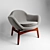 Timeless Elegance: Kofod-Larsen Lounge Chair 3D model small image 1