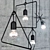 Sleek Geometric Pendant Lights 3D model small image 2