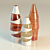 Elegant Glass Bottle Decor 3D model small image 2
