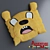 Adventure Time Jake Pillow 3D model small image 1