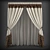 Modern Curtains for Contemporary Spaces 3D model small image 1