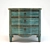 Turquoise Three Drawer Chest 3D model small image 2