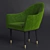 Eco-Friendly Dining Chair 3D model small image 1