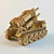  Plywood Guided Missile System 3D model small image 2