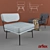 Elegant Elettra Armchair: Timeless Italian Design 3D model small image 2