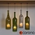 Elegant Bottle Candles 3D model small image 1