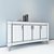 Modern Geometric Sideboard - ReDeco Monte Napoleone 3D model small image 3