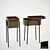 Sleek Slide Table: Ligne Roset Couliss 3D model small image 1