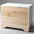 Echo Dresser: Stylish Chest for Modern Spaces 3D model small image 1