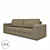 Brook 3-Seater Sofa Bed 3D model small image 1