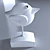 Delicate Decor Bird - Perfect for Children's Room 3D model small image 3
