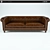 Sleek LONDON Sofa 3D model small image 2