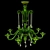 Elegant Italian Chandelier, 8-Light 3D model small image 2