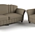 Modern Sofa and Chair Set 3D model small image 2